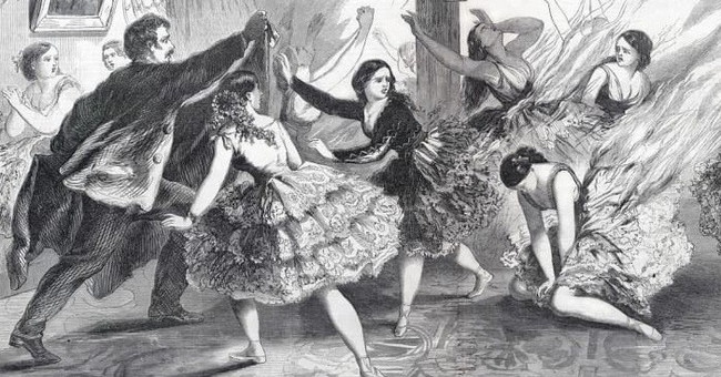 Khám Phá Thời Trang Thế Kỷ 19: Mối Nguy Từ Váy Phồng Crinoline