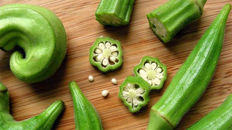 Đậu bắp nhiều chất xơ