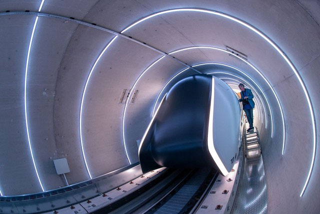 hyperloop-cua-trung-quoc Hyperloop được phổ biến rộng rãi bởi Elon Musk, người sáng lập Tesla và SpaceX.