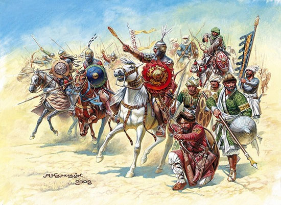 26.000 quân Saracen hùng hổ tiến về Jerusalem... 26.000 quân Saracen hùng hổ tiến về Jerusalem...