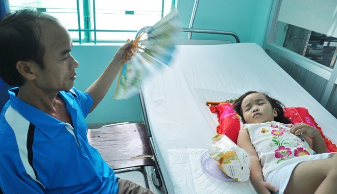 Bệnh nhân được điều trị tại Bệnh viện Nhiệt đới Khánh Hòa.